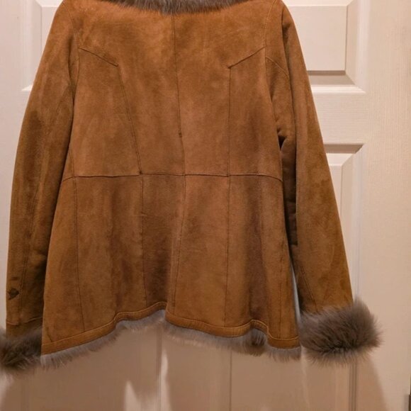 Genuine Shearling Coat - Picture 2 of 5